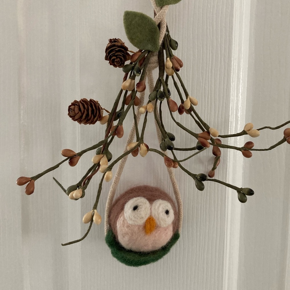 Decorative Fall Owl Ornament